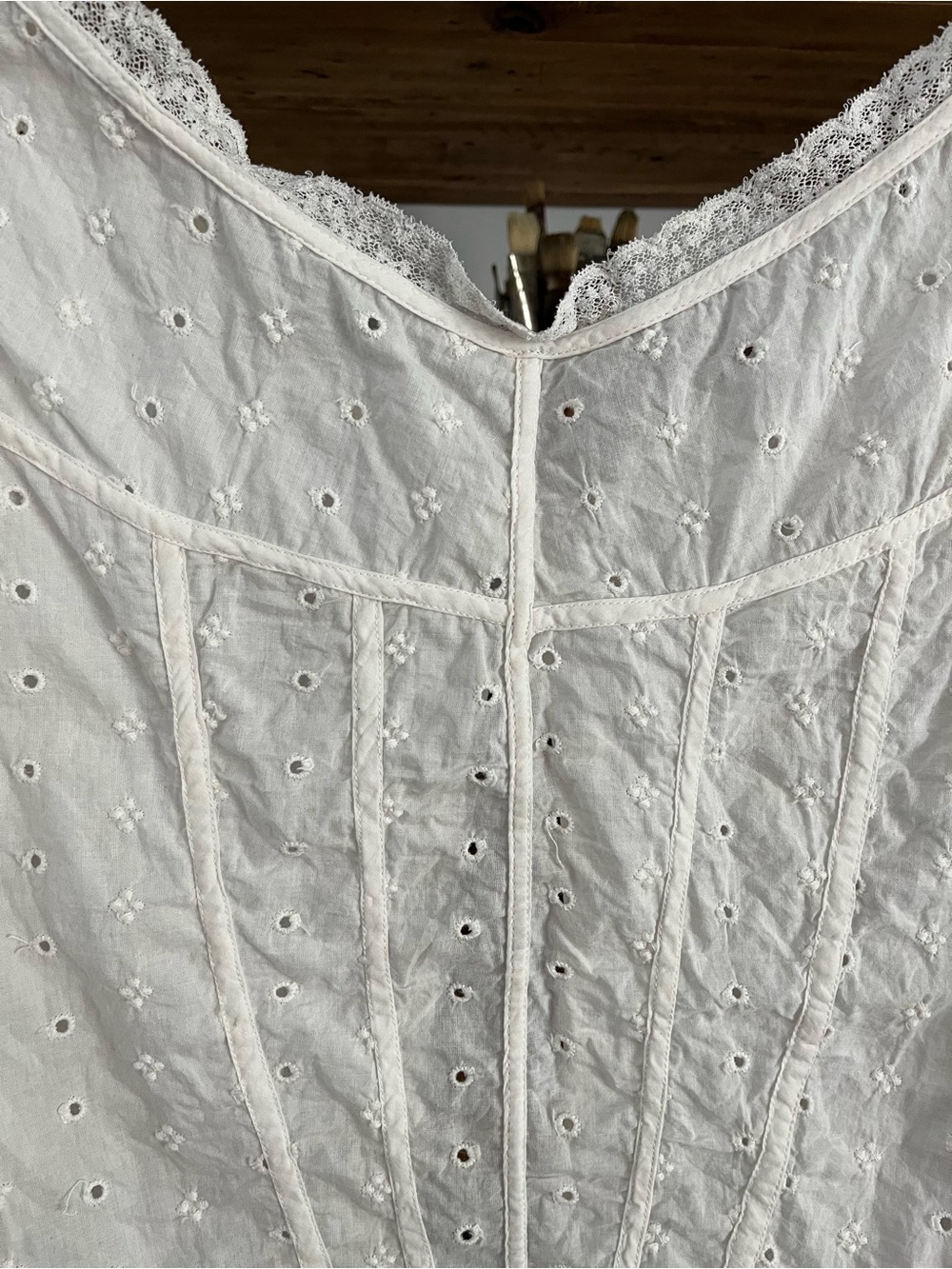 ♥️ Magnolia Pearl Eyelet Dasha Corset Top - Picture 7 of 14